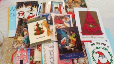 Zdjęcie dla artykułu Kartki świąteczne dla zaprzyjaźnionej szkoły z Czech!