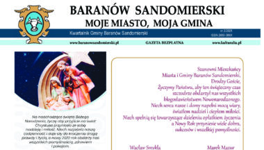 Zdjęcie dla artykułu Gazeta Gminy Baranów Sandomierski!