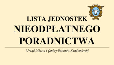 Zdjęcie dla artykułu Lista jednostek nieodpłatnego poradnictwa