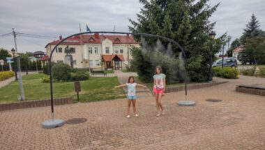 Zdjęcie dla artykułu Kurtyna wodna w naszym mieście!