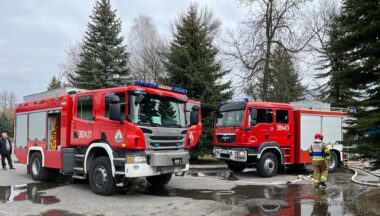 Zdjęcie dla artykułu Wiosenne ćwiczenia strażaków!