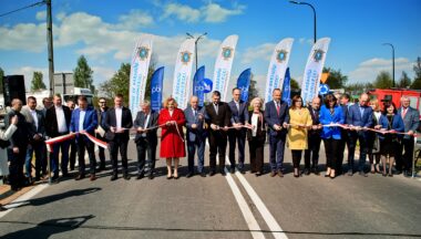 Zdjęcie dla galerii Otwarcie Łącznika Dróg Wojewódzkich w miejscowości Skopanie