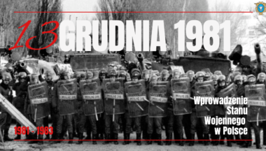 Zdjęcie dla artykułu 42. rocznica wprowadzenia Stanu Wojennego w Polsce