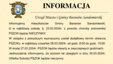Zdjęcie dla artykułu Informacja dot. godzin otwarcia PSZOK w najbliższym tygodniu