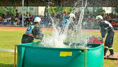 Zdjęcie dla galerii Miejsko-Gminne Zawody Sportowo – Pożarnicze 2024!