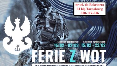 Zdjęcie dla artykułu 7. edycja projektu „Ferie z WOT” w 3PBOT