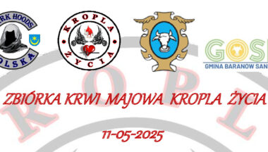 Zdjęcie dla artykułu Serdecznie zapraszamy do wzięcia udziału w zbiórce „Majowa Kropla Życia”