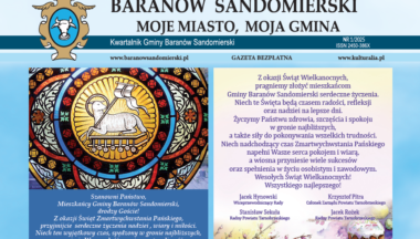 Zdjęcie dla artykułu Gazeta Gminy Baranów Sandomierski!