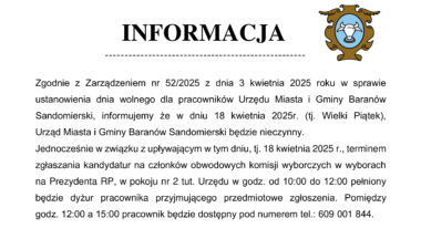 Zdjęcie dla artykułu 18 kwietnia – Urząd Nieczynny