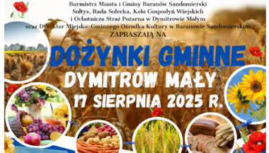 Zdjęcie dla artykułu Święto Plonów 2025 – Dożynki Gminne w Dymitrowie Małym!