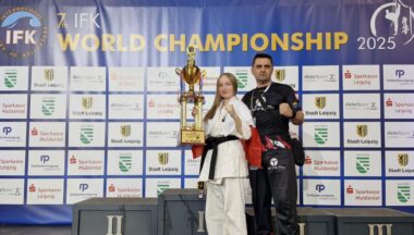 Zdjęcie dla artykułu Wielki sukces młodej sportowczyni z Gminy Baranów Sandomierski!