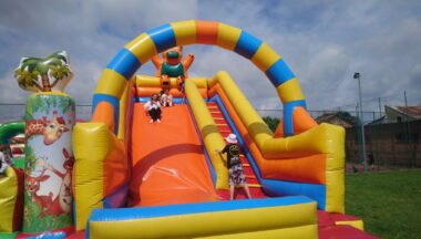 Zdjęcie dla artykułu Dzień Dziecka połączony z XXIV Gminnym Turniejem Sportowym o Pucharek Burmistrza Miasta i Gminy Baranów Sandomierski