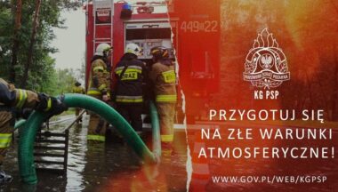 Zdjęcie dla artykułu Przygotuj się na złe warunki atmosferyczne!