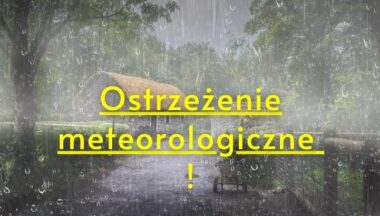 Zdjęcie dla artykułu Ostrzeżenie meteorologiczne