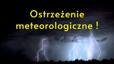 Zdjęcie dla artykułu Ostrzeżenie meteorologiczne