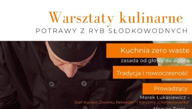 Zdjęcie dla artykułu Zaproszenie na warsztaty kulinarne „Potrawy z ryb słodkowodnych”