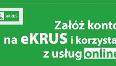 Zdjęcie dla artykułu Załóż konto na eKRUS!