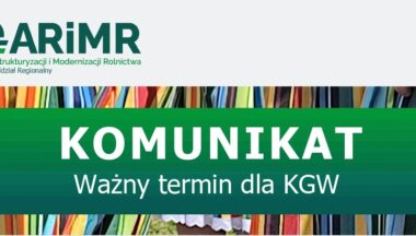 Zdjęcie dla artykułu Komunikat dla Kół Gospodyń Wiejskich