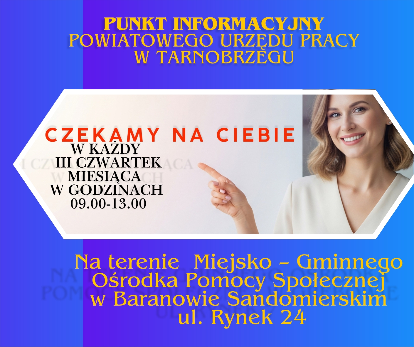 Punkt Informacyjny PUP w Baranowie Sandomierskim