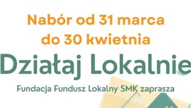 Zdjęcie dla artykułu Trwa nabór w ramach programu ,,Działaj Lokalnie”