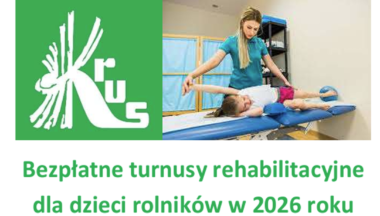 Zdjęcie dla artykułu Turnusy rehabilitacyjne dla dzieci rolników w 2026 roku