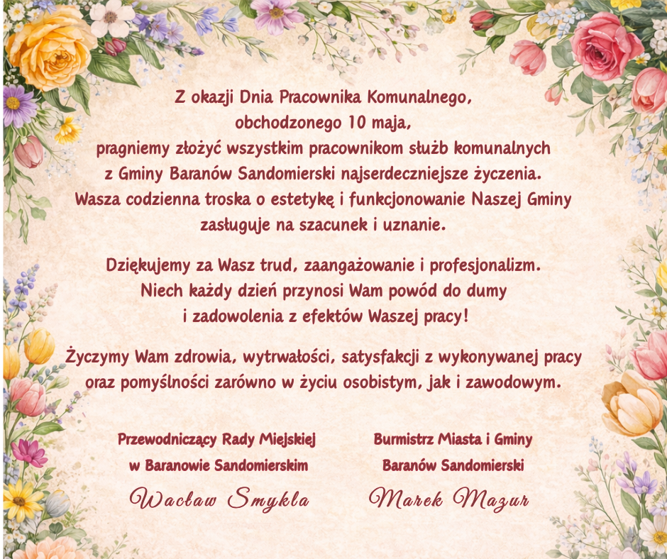 Dzień Pracownika Komunalnego!
