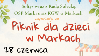 Zdjęcie dla wydarzenia Piknik dla dzieci w Markach