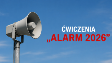 Zdjęcie dla artykułu Ćwiczenia „ALARM 2026”. Uruchomione zostaną syreny alarmowe